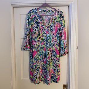 Lilly Pulitzer women’s 3/4 sleeve cotton dress